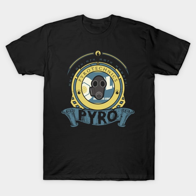 Pyro - Blue Team T-Shirt by FlashRepublic